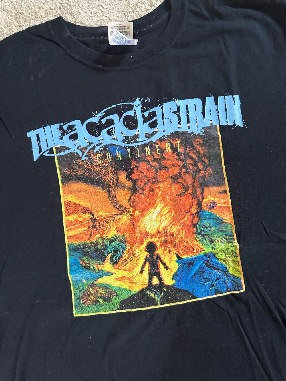 The Acacia Strain Continent - Rare & Vintage - Short Sleeve Band Tee